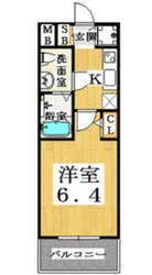 アーバンパーク難波の物件間取画像